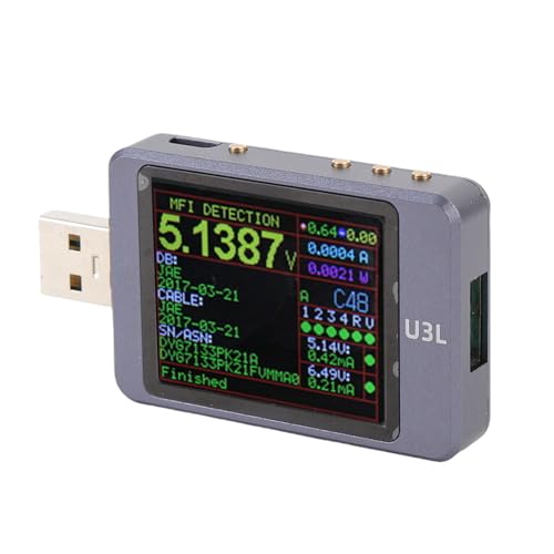 Eujgoov USB -Tester Multimeter 1,77 Zoll USB PD 3.1 AVS TBT4 USB4 Tester mit 240 MHz ARM M4F CPU für E -Marker -Kabel -Nachweis Eujgoov USB -Tester Multimeter 1,77 Zoll USB PD 3.1 AVS TBT4 USB4 Tester mit 240 MHz ARM M4F CPU für E -Marker -Kabel -Nachweis von Eujgoov