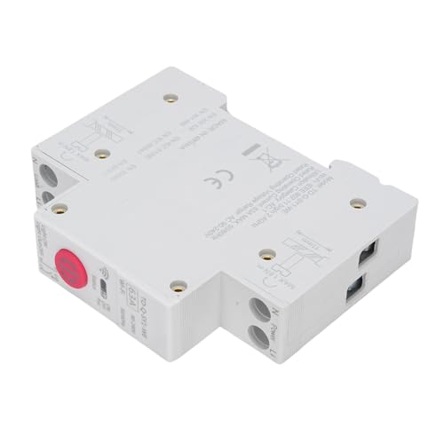 Eujgoov WiFi Smart Circuit Breaker Zur Messung des Überspannungsschutzes Mobile Fernbedienung 63A 90-240V von Eujgoov