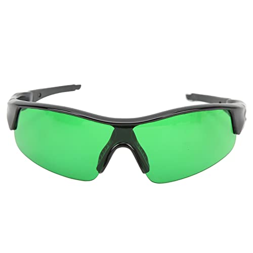 Grow Room Glasses Hydroponische Schutzbrille für den Innenbereich für Anti-UV-HPS-LED-Lichtreflexion (Grün) von Eujgoov