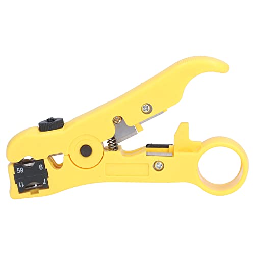 Koaxialkabel-Abisolierer, Klinge, Koaxialkabel-Abisolierer, Koaxialkabel-Crimper, Abisolierer, Abisolierer, Messer, Abisolierer, Werkzeug, 11 Rg59 Wälzfräser von Eujgoov