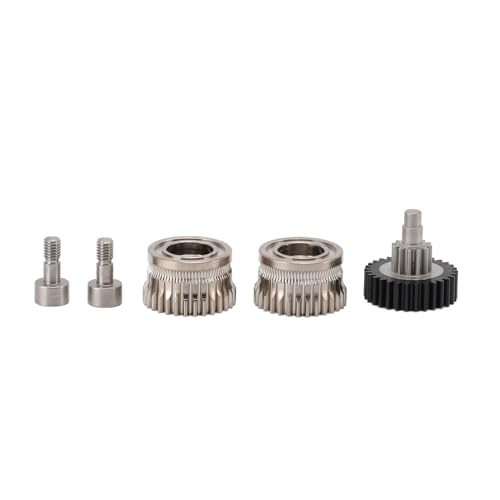All Metal Extruder Treibradsatz für K1 K1C K1 Max Direktantrieb Filamentgetriebe 3D Drucker Upgrade Kit von Eujgoov