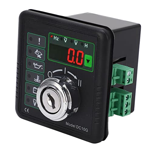 Motor-Handstart-Controller, Motor-Handstart-Controller, Dieselgenerator-Controller, Generator-Controller-Panel-Platine mit Schlüsseln, Generator-Generator-Steuermodul DC10G von Eujgoov