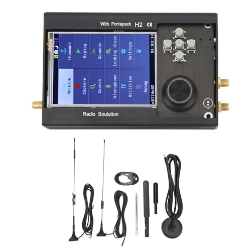 SDR-Funk-Transceiver PORTAPACK H2 Control SDR-Funk-Transceiver mit Vollem Funktionsumfang 1 MHz-6 GHz SDR-Radio 3,2-Zoll-Touchscreen mit 3,5-mm-Audiobuchse (Satz 3) von Eujgoov