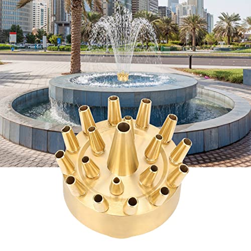 Springbrunnen-Sprinkler-Düse, Springbrunnen-Sprinkler, Springbrunnen-Düse mit Schöner Aussicht auf das Wasser für die Garten- und Schwimmbaddekoration, Einfache Installation von Eujgoov