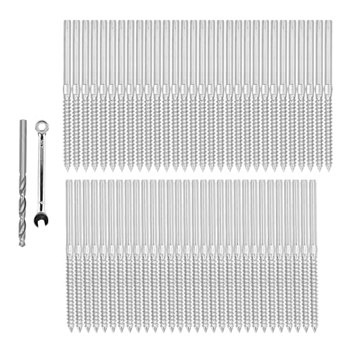 Swage Lag Screw Deck Reling System Links Rechts Gewinde Seil Reling System Hardware Set Kit Swage Lag Screw Deck Reling System Links Rechts Gewinde Seil Reling System Hardware Set Kit von Eujgoov