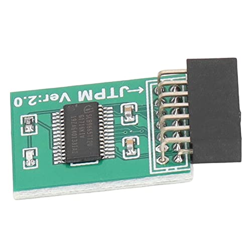 TPM 2.0 Sicherheitsmodul 14 Pin Industrieversion kompatibel mit B550/X570 ROG Strix BIOS-Update 11 Support von Eujgoov