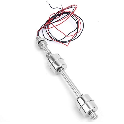 Wasserstandssensor Eujgoov Dual Ball Edelstahl Flüssigkeitsstandssensor Schwimmerschalter für Wassertank, Pool und Aquarium(Floating Body 150mm) von Eujgoov