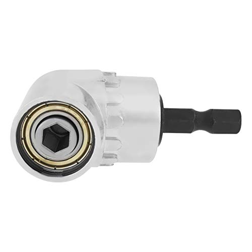 Winkelschrauber Aufsatz, Verstellbarer 105° Rechtwinkliger Bohrer-Adapter mit 1/4 Zoll Verlängerung Sechskantschaft Winkelschraubvorsatz Multifunktions-Winkelbohrer von Eujgoov