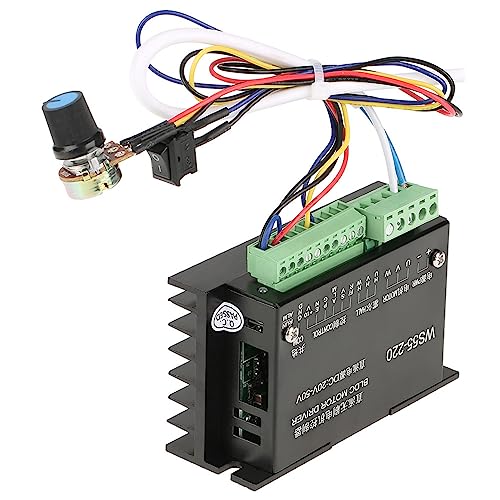 WS55-220 BLDC Motortreiber Bürstenloser, DC 48V 500W CNC BLDC Motor Controller Bldc Motor Bürstenlose Spindel Bldc Motor Treiber Controller von Eujgoov