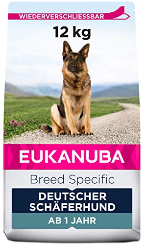 Eukanuba Breed Specific Deutscher Schäferhund Trockenfutter - optimal auf die Rasse abgestimmtes Premium Hundefutter mit Huhn, 12 kg Eukanuba Breed Specific Deutscher Schäferhund Trockenfutter - optimal auf die Rasse abgestimmtes Premium Hundefutter mit Huhn, 12 kg von Eukanuba