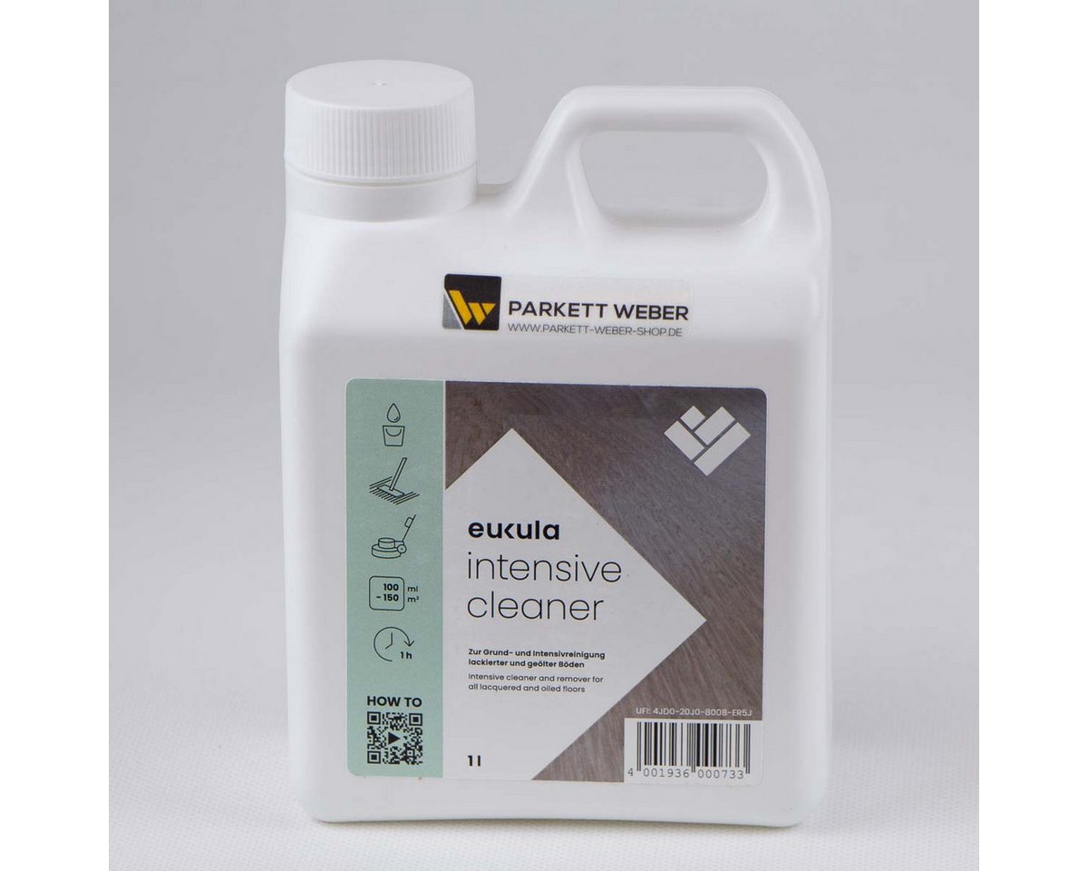 Eukula eukula intensiv cleaner 1 Liter Parkettreiniger Eukula eukula intensiv cleaner 1 Liter Parkettreiniger von Eukula