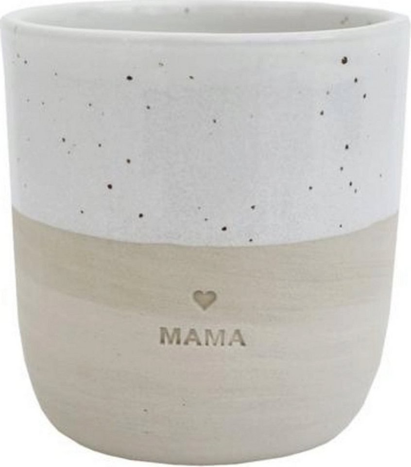 Eulenschnitt Becher Mama aus Steingut, Spülmaschinenfest Eulenschnitt Becher Mama aus Steingut, Spülmaschinenfest von Eulenschnitt