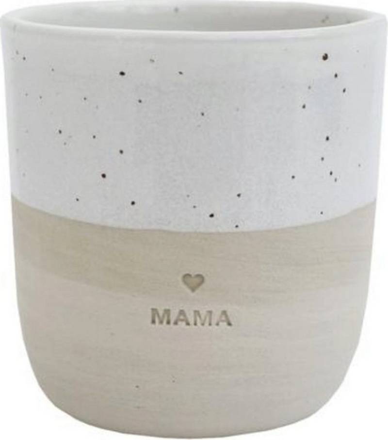 Eulenschnitt Becher Mama aus Steingut, Spülmaschinenfest Eulenschnitt Becher Mama aus Steingut, Spülmaschinenfest von Eulenschnitt