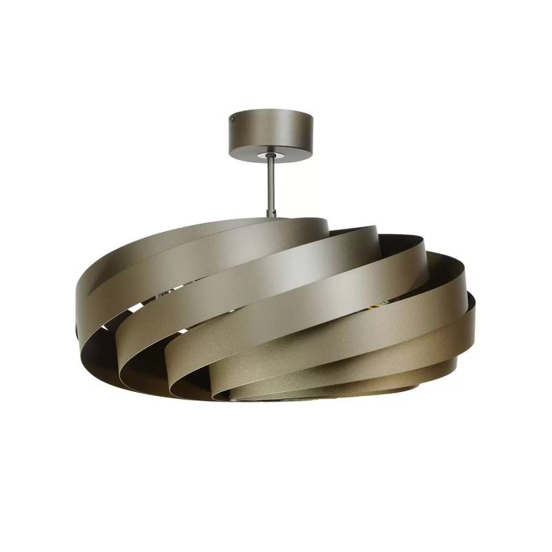 B-Ware Euluna Deckenleuchte Vento Kaffeebraun ø 50 Cm Deckenlampe Lampe Leuchte Spot von Euluna