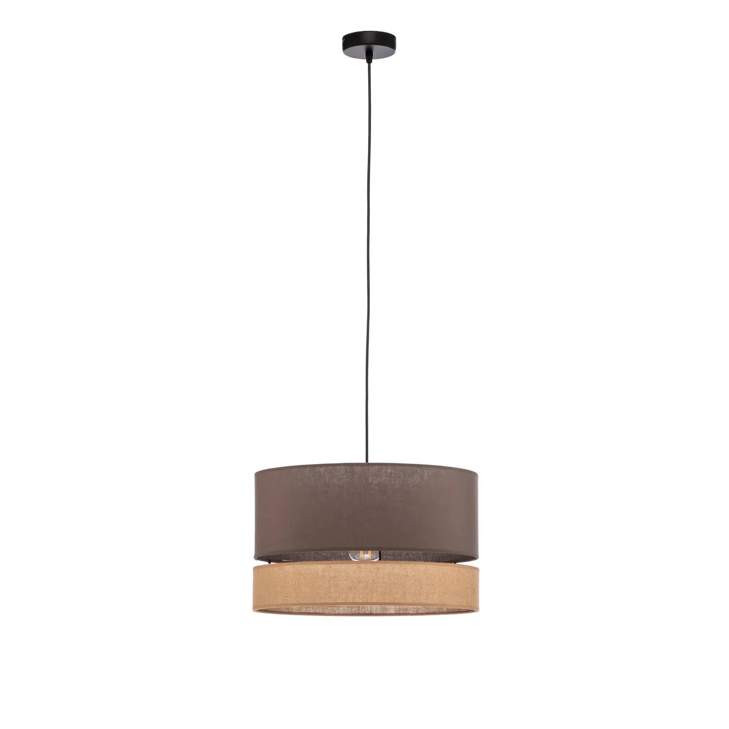 B-Ware Euluna Levo Hängeleuchte Pendelleuchte Lampe Jute Schwarz ø 40 Cm Esszimmer E27 B-Ware Euluna Levo Hängeleuchte Pendelleuchte Lampe Jute Schwarz ø 40 Cm Esszimmer E27 von Euluna