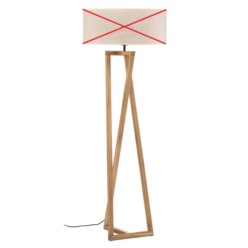 B-Ware Euluna Stehlampe Canvas Standleuchte Eichenholz Textil Beige Siehe Text/Foto B-Ware Euluna Stehlampe Canvas Standleuchte Eichenholz Textil Beige Siehe Text/Foto von Euluna