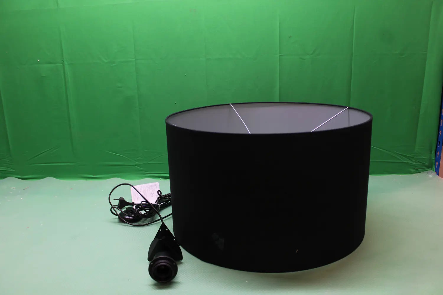 C-Ware Euluna Stehleuchte Tago Dreibein Lampe Schwarz Silber Siehe Text/Foto von Euluna