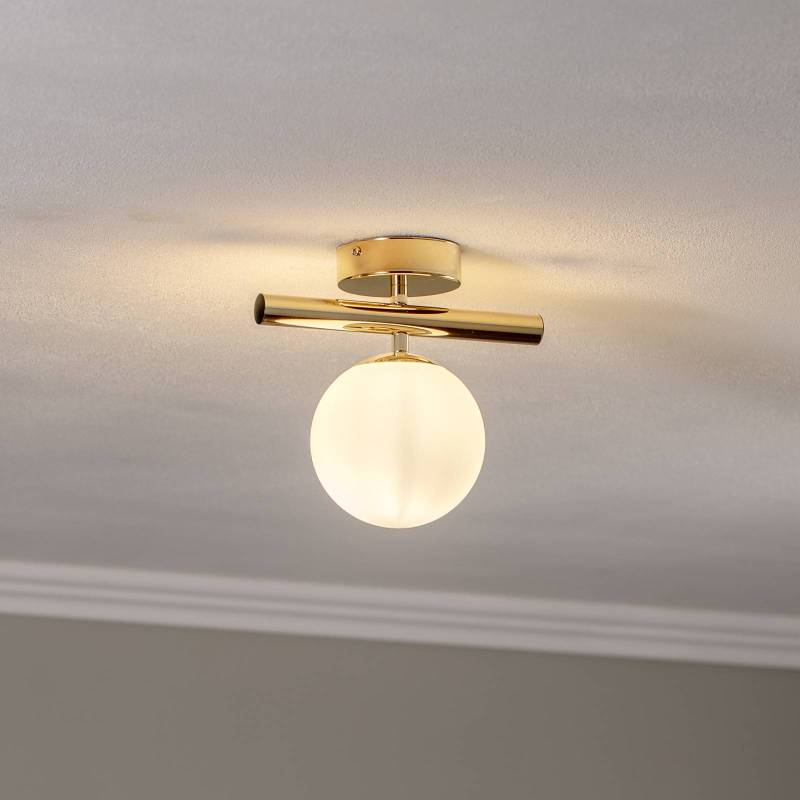 Deckenlampe Linea, gold, einflammig Deckenlampe Linea, gold, einflammig von Domiluce