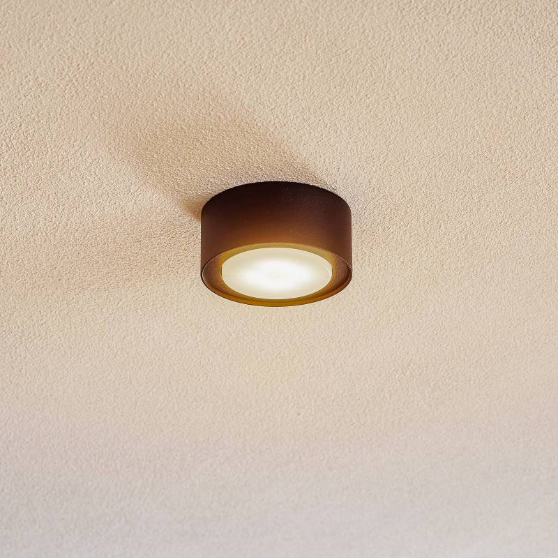 Deckenspot Flea aus Stahl, schwarz von Nowodvorski Lighting