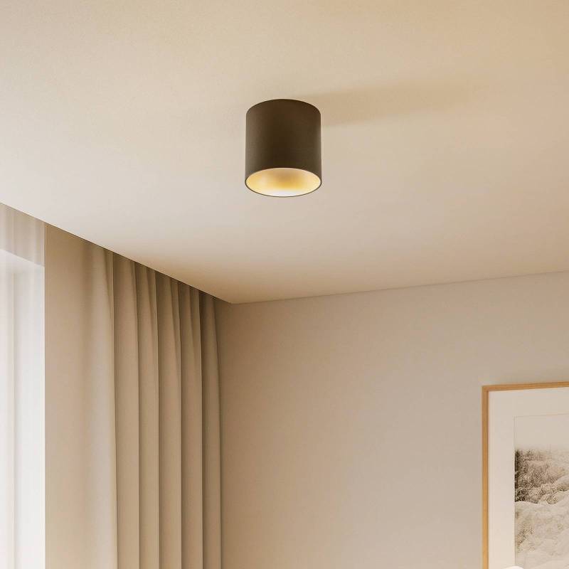 Downlight Point Tone, schwarz, innen silber von Nowodvorski Lighting