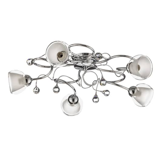 Euluna Deckenlampe Wendy Mit Glasschirmen 5 Fl. Deckenlampe Lampe Leuchte E14 B-Ware Euluna Deckenlampe Wendy Mit Glasschirmen 5 Fl. Deckenlampe Lampe Leuchte E14 B-Ware von Euluna
