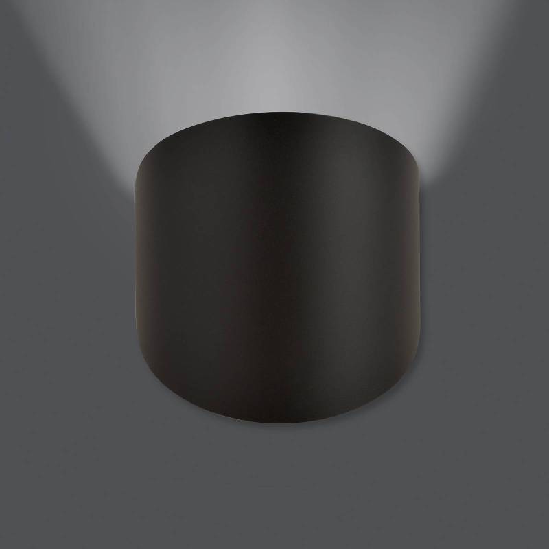Deckenleuchte Form 3, schwarz, 20,5 x 22,5 cm von Euluna