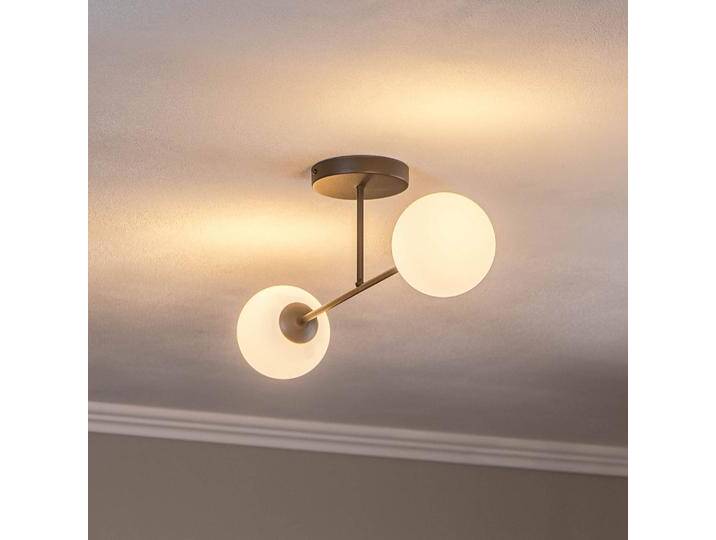 Deckenlampe Glassy Euluna, dimmbar, schwarz, für Wohn- / Esszimmer, Glas, Modern, Deckenlampe von Euluna