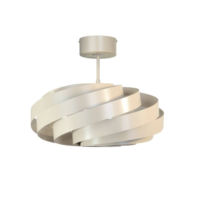 Euluna Deckenleuchte Lampe Vento Deckenlampe Beige ø 50 Cm Metall Dimmbar E27 B-Ware von Euluna