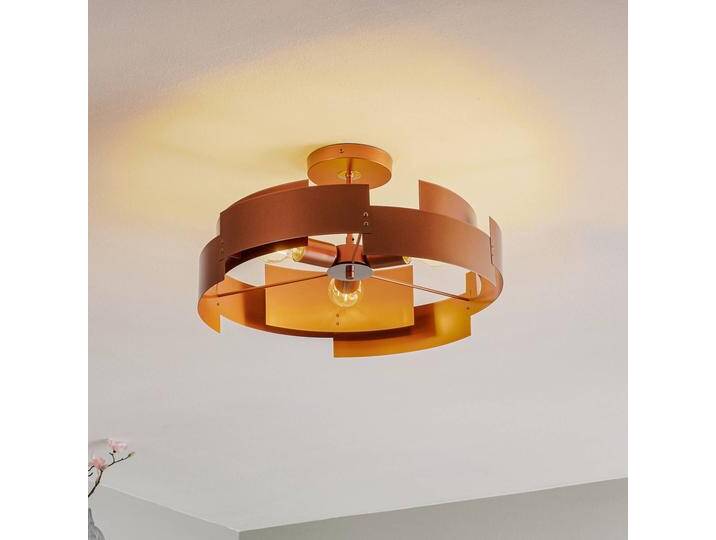 Deckenlampe Tori Euluna, dimmbar, kupfer, für Wohn- / Esszimmer, Metall, Modern, Deckenlampe von Euluna