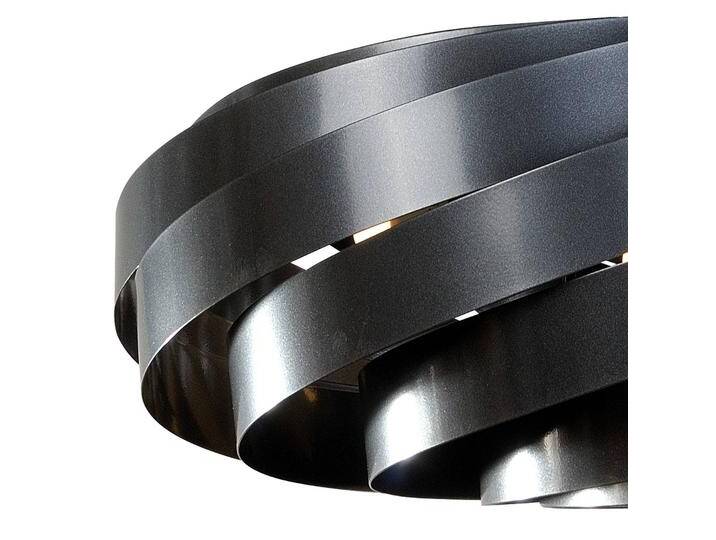 Deckenlampe Vento Euluna, dimmbar, schwarz, für Wohn- / Esszimmer, Metall, Modern, Deckenlampe von Euluna