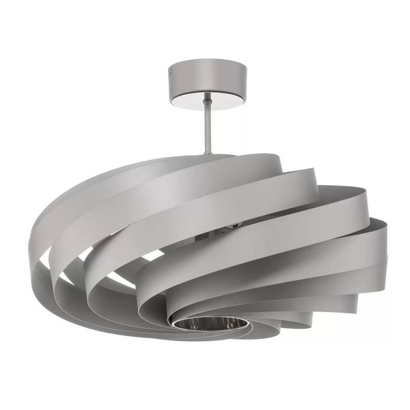 Euluna Deckenleuchte Vento Aluminiumfarben ø 60 Cm Metall Deckenlampe Lampe Spot B-Ware von Euluna