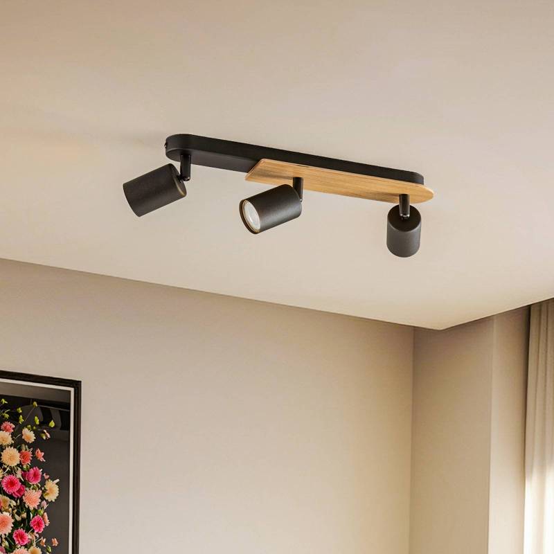 Deckenspot Cover Wood, dreiflammig von TK Lighting