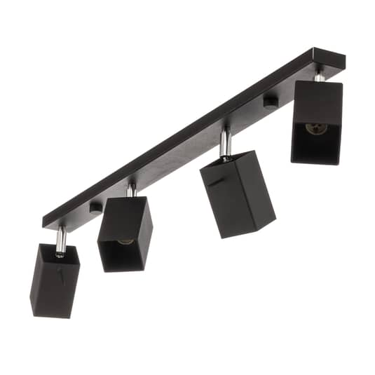 Euluna Deckenstrahler Square Deko Deckenlampe Gu10 Schwarz Vierflammig Linear B-Ware Euluna Deckenstrahler Square Deko Deckenlampe Gu10 Schwarz Vierflammig Linear B-Ware von Euluna
