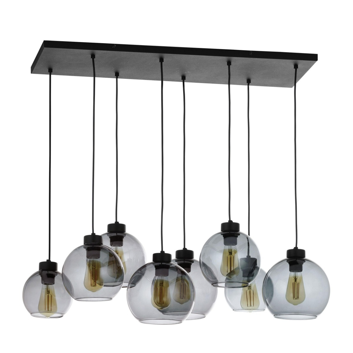 Euluna Hängeleuchte Cubus Hängeleuchte Pendelleuchte Lampe Leuchte Achtflammig   B-Ware von Euluna
