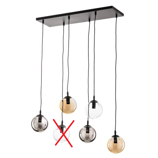 Euluna Hängeleuchte Glassy Pendelleuchte Deckenlampe Lampe Licht SIEHE TEXT/FOTO von Euluna
