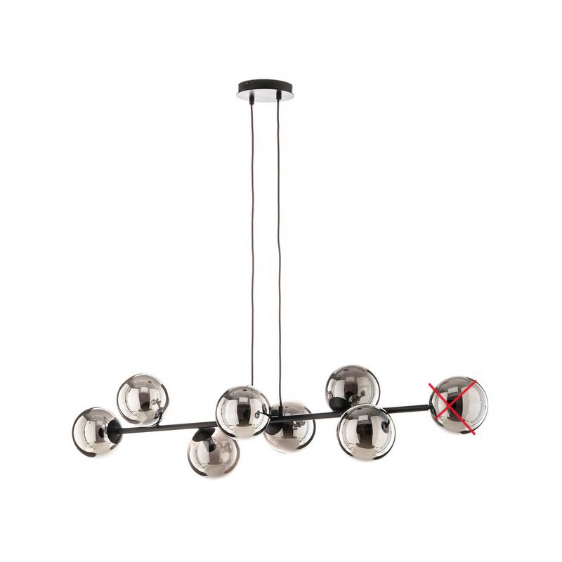 Euluna Hängeleuchte Hängelampe Lampe Leuchte Glassy SIEHE TEXT/FOTO von Euluna