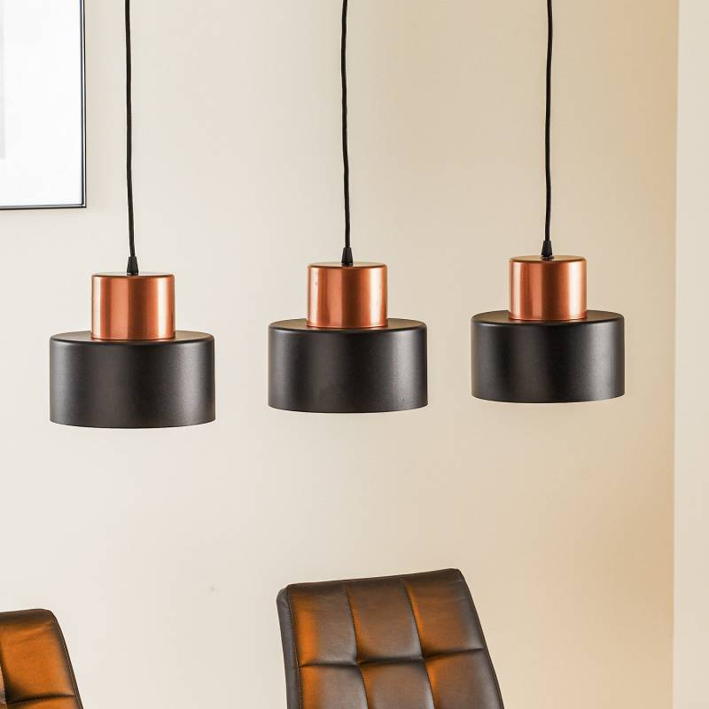 Euluna Hängeleuchte Hängeleuchte Lampe Leuchte Hängend Olla Dreiflammig Lang 40 W B-Ware von Euluna