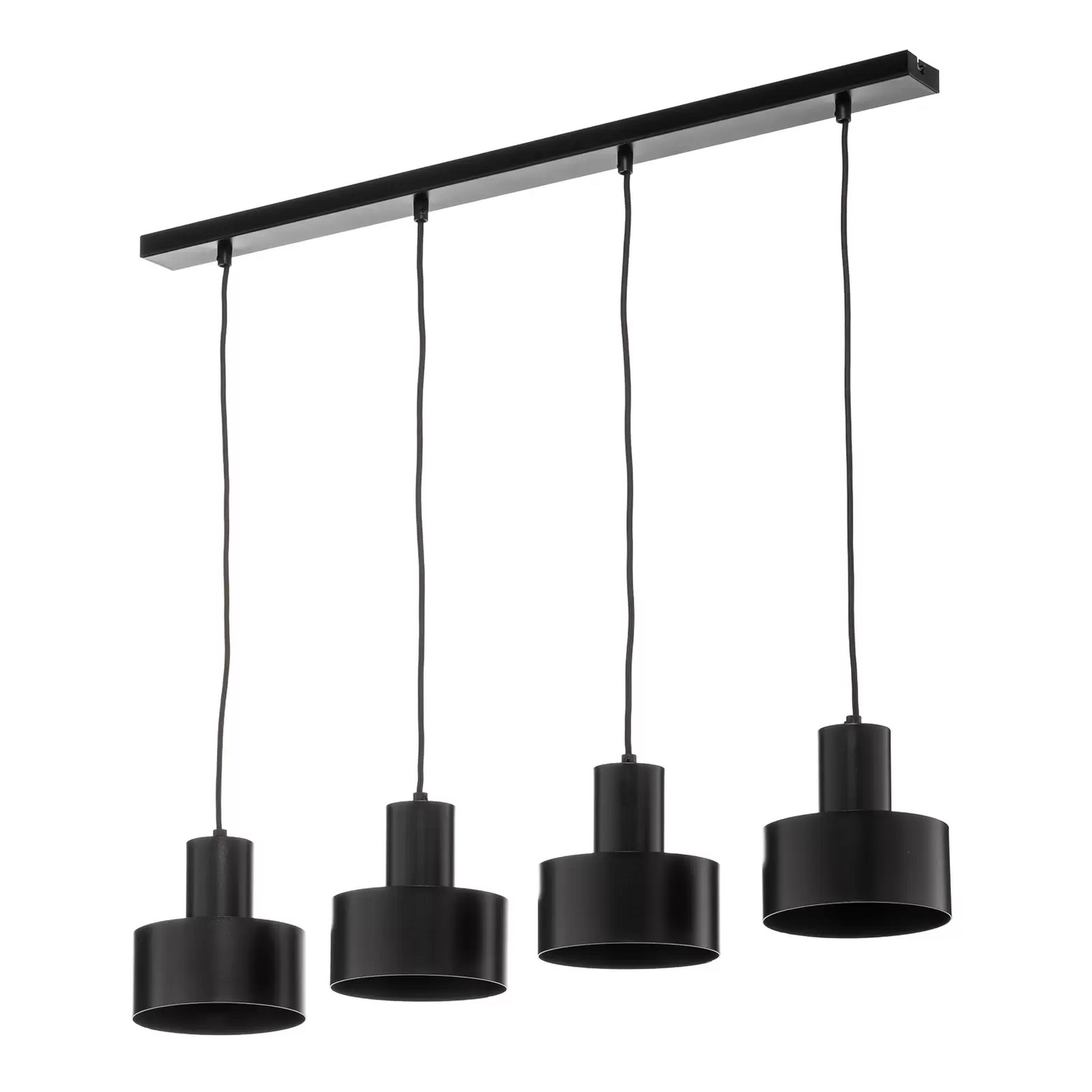 Euluna Hängeleuchte Rif 4 Pendelleuchte Deckenlampe Linear 4 Flammig E27 Schwarz B-Ware Euluna Hängeleuchte Rif 4 Pendelleuchte Deckenlampe Linear 4 Flammig E27 Schwarz B-Ware von Euluna