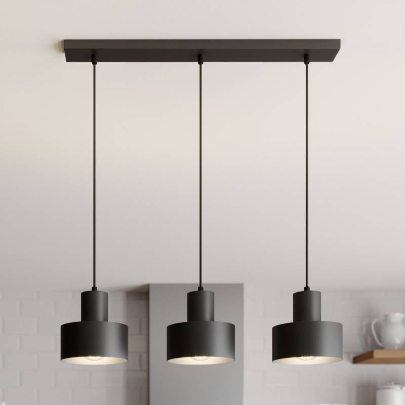 Euluna Hängeleuchte Rif Deckenlampe Lampe Leuchte Linear Schwarz Siehe Text/Foto B-Ware von Euluna