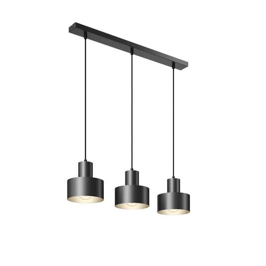 Euluna Hängeleuchte Rif Deckenlampe Wohnzimmerlampe E27 Stahl Schwarz ø 15 Cm B-Ware Euluna Hängeleuchte Rif Deckenlampe Wohnzimmerlampe E27 Stahl Schwarz ø 15 Cm B-Ware von Euluna