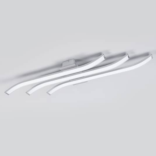 Euluna Led Deckenlampe Largo Deckenlampe Deko Deckenlicht Led 3 Flg 83 Cm Alu B-Ware von Euluna