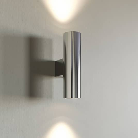 Euluna Marion Wandlampe Wandleuchte Lampe Leuchte 2 Flammig Up Down Light Chrom  B-Ware von Euluna