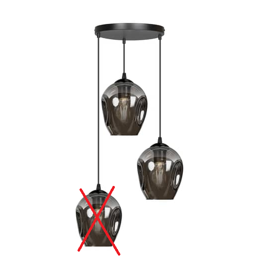 Euluna Pendelleuchte Starla Deckenlampe Hängeleuchte Deckenlicht Siehe Text/Foto B-Ware von Euluna