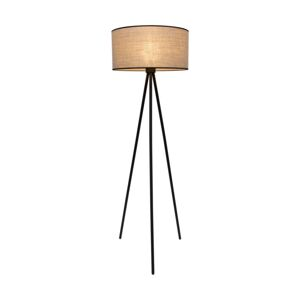 Euluna Stehlampe Tubo Mit Textilschirm Beige Dreibein Stehleuchte Lampe Leuchte B-Ware von Euluna