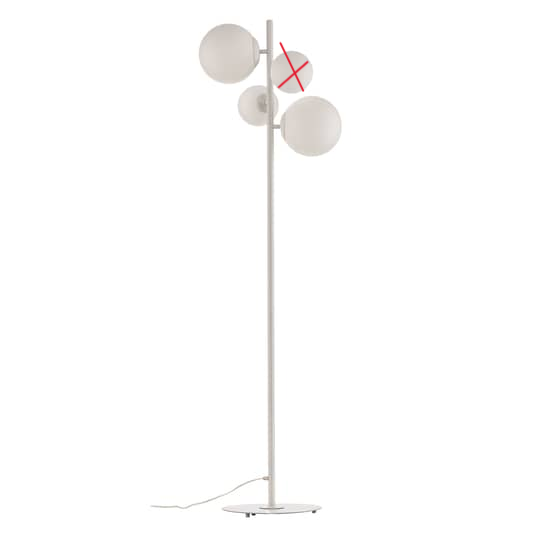 Euluna Stehleuchte Stehlampe Lampe Leuchte Designer Dione SIEHE TEXT/FOTO von Euluna
