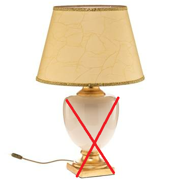 Euluna Tischleuchte Mozart Tischlampe Lampenschirm Leuchte Lampe Siehe Text/Foto B-Ware von Euluna