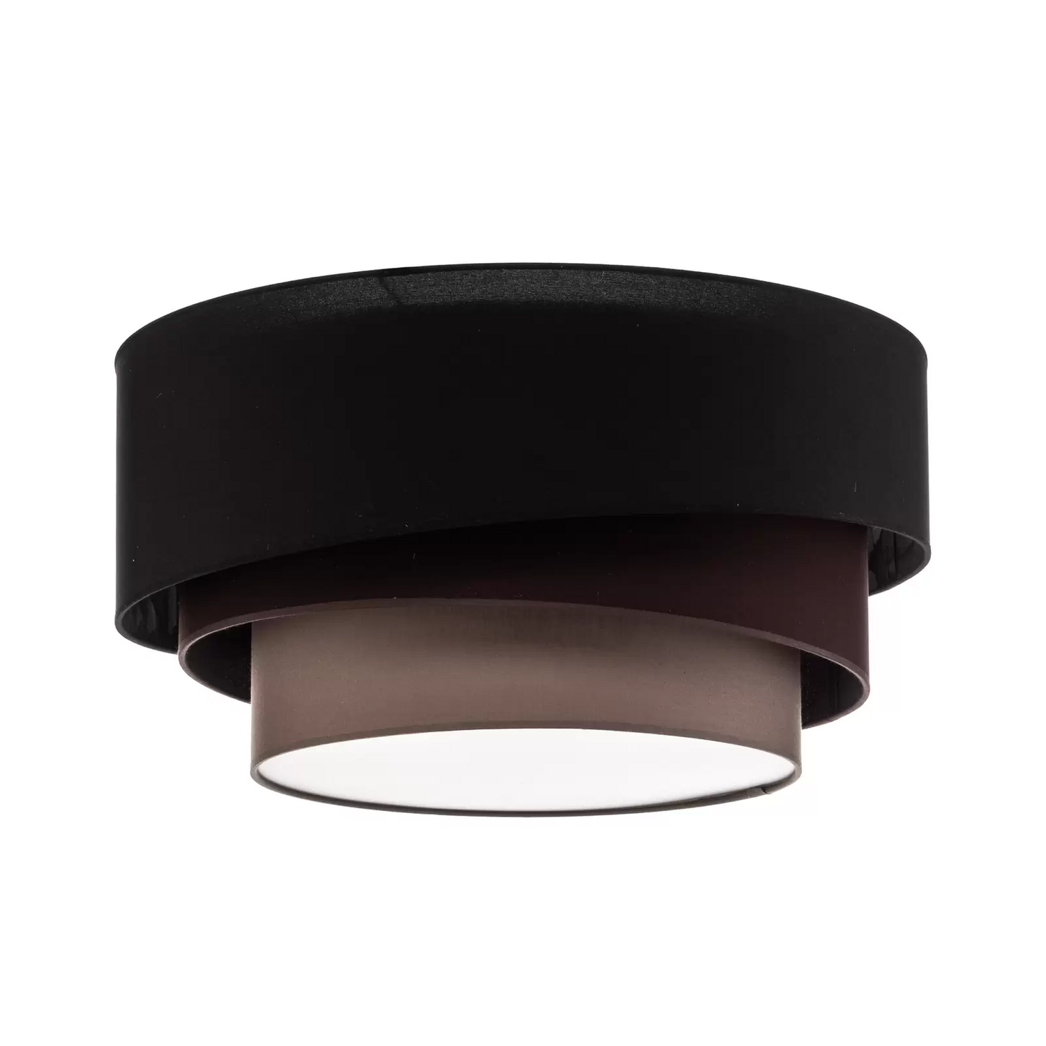 Euluna Trio Max 60cm Schwarz/Erde/Cappuccino Deckenlampe Deckenleuchte Lampe E27 B-Ware von Euluna