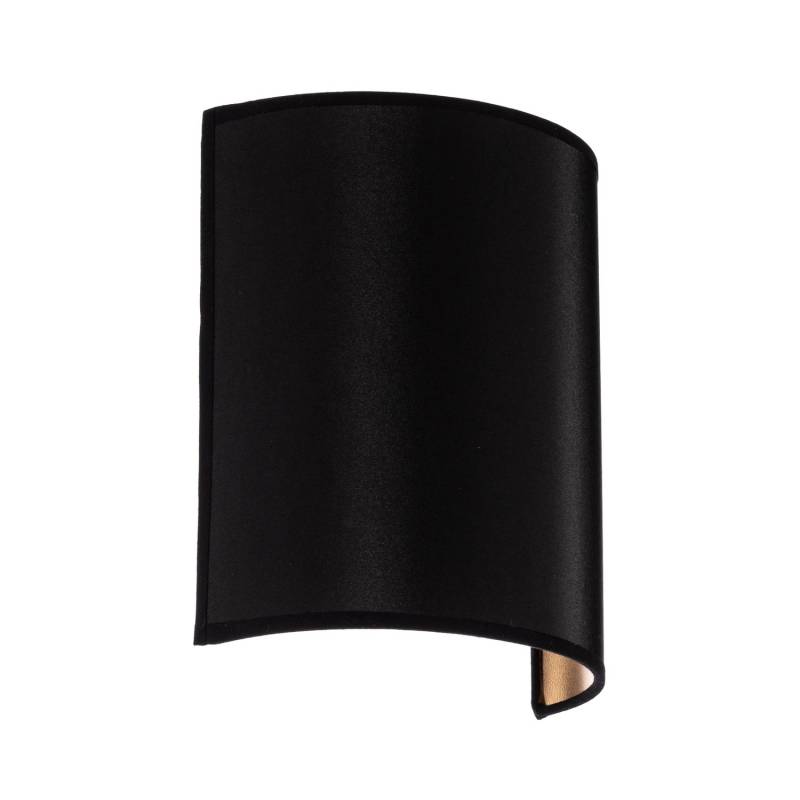 Euluna Wandleuchte Leuchte Lampe Schwarz Gold Metall E27 Austauschbar Dimmbar B-Ware von Euluna