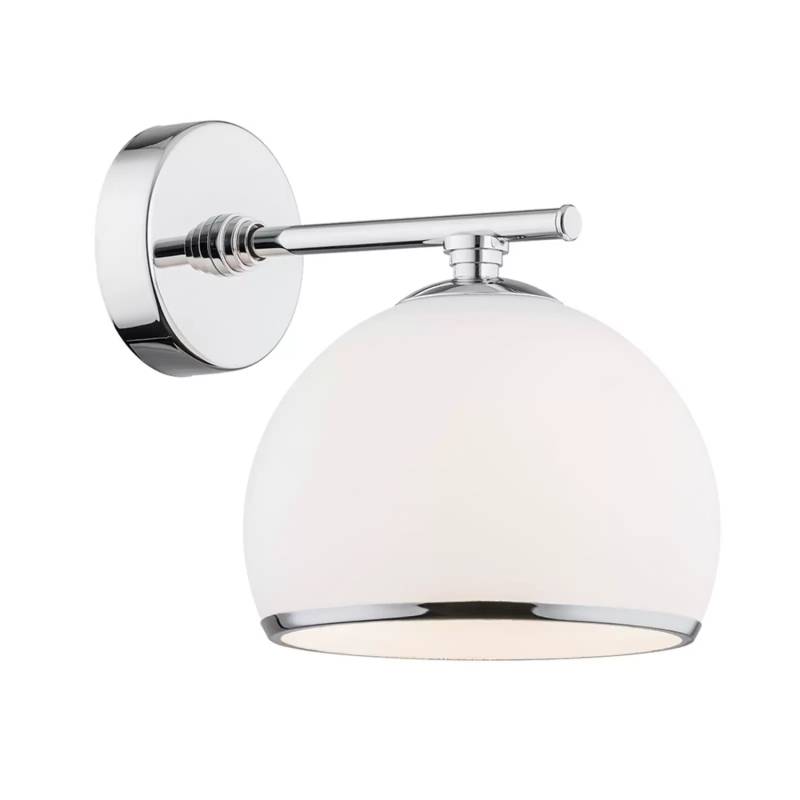 Euluna Wandleuchte Mina Chrom Matt Wandlampe Leuchte Spot Licht Wohnzimmerlampe B-Ware von Euluna
