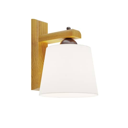 Euluna Wandleuchte Sweden Mit Holzgestell Wandlampe Leuchte Lampe Eiche Rusti247 B-Ware von Euluna